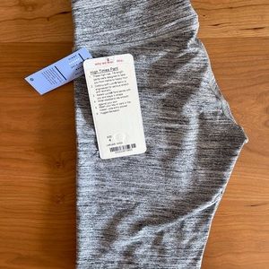 Lululemon High Times Leggings Grey Size 4 BNWT